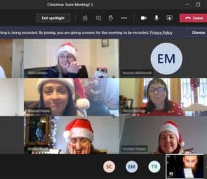 Virtual Christmas Part Magician on Microsoft Teams