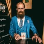Virtual Magician SImon Ryan in Zoom Magic Studio